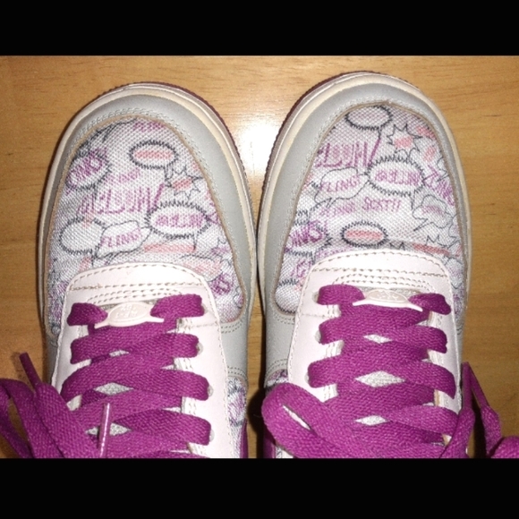 Air Force 1 LT Bone/Majesty/Powder White  Size 6Y Good Pre-loved Condition - Picture 2 of 8